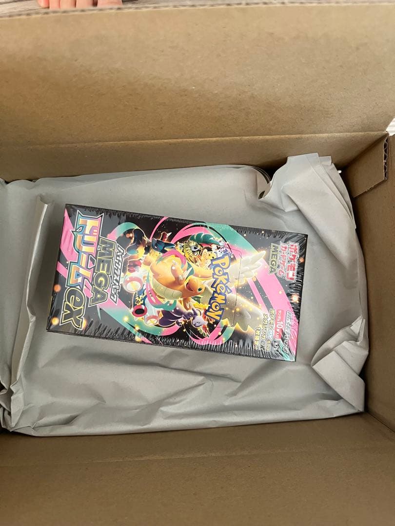 ポケセン産　MEGAドリームex シュリンク付き　1BOX