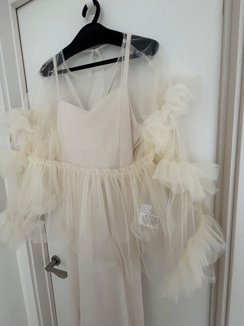 my shawty オケージョン チュール トップスと別メーカーワンピース