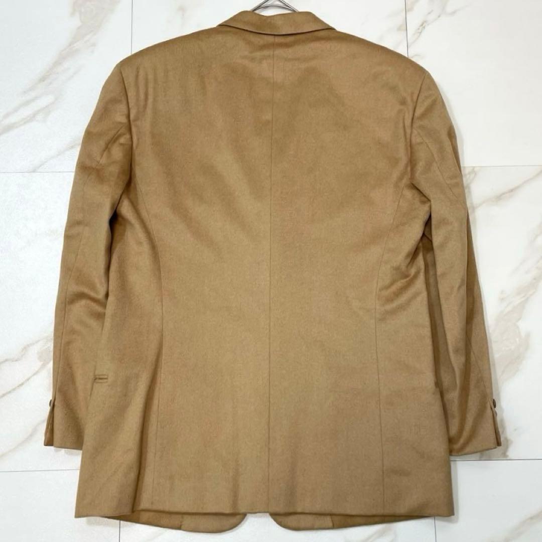 【美品★キャメルヘア100%】ジョルジオアルマーニ テーラードジャケットベージュ
