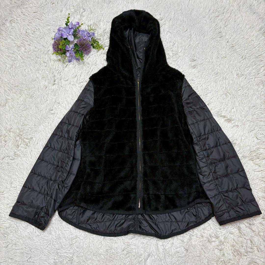 新品未使用　自由区 ファー ロングコート ライナー付　モッズコート　46