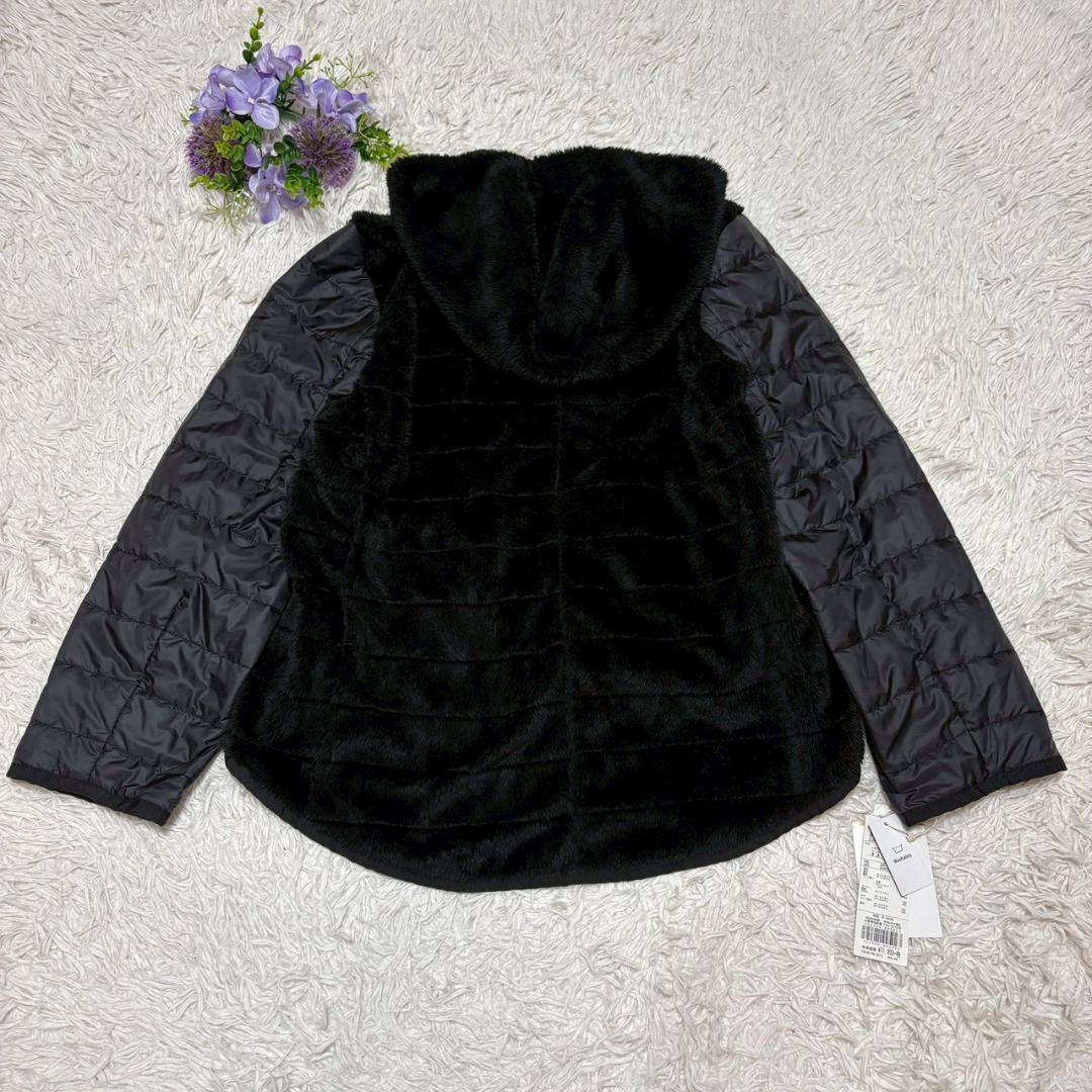 新品未使用　自由区 ファー ロングコート ライナー付　モッズコート　46