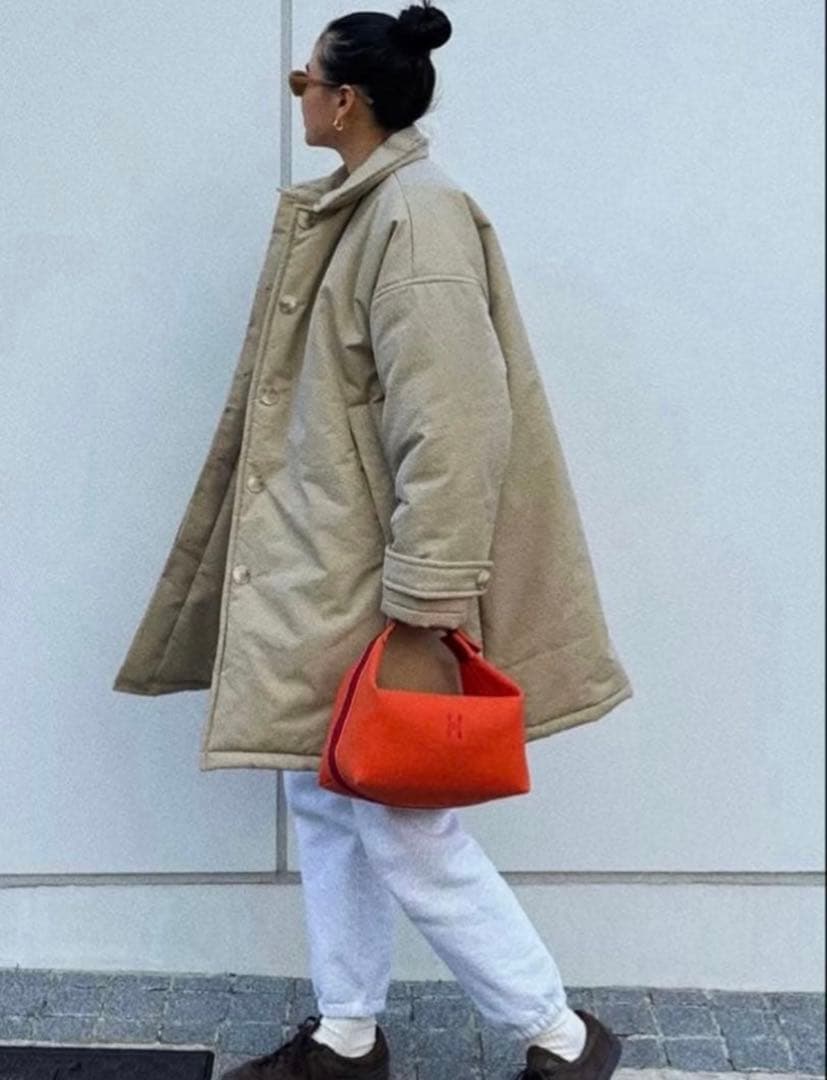 CAVEZA ROSSO ベージュ ダウンジャケット