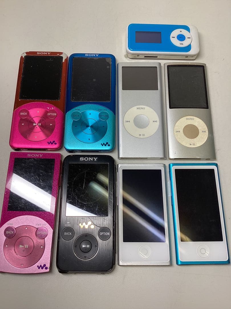 T*i様 ジャンク　SONY ウォークマン、iPod など　 まとめて9点