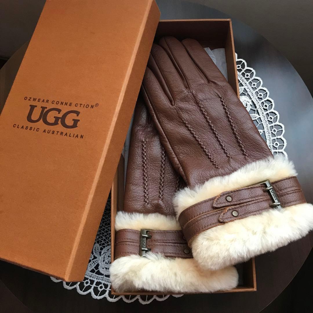 未使用品です‼︎ UGG アグ レザーグローブ Sサイズ