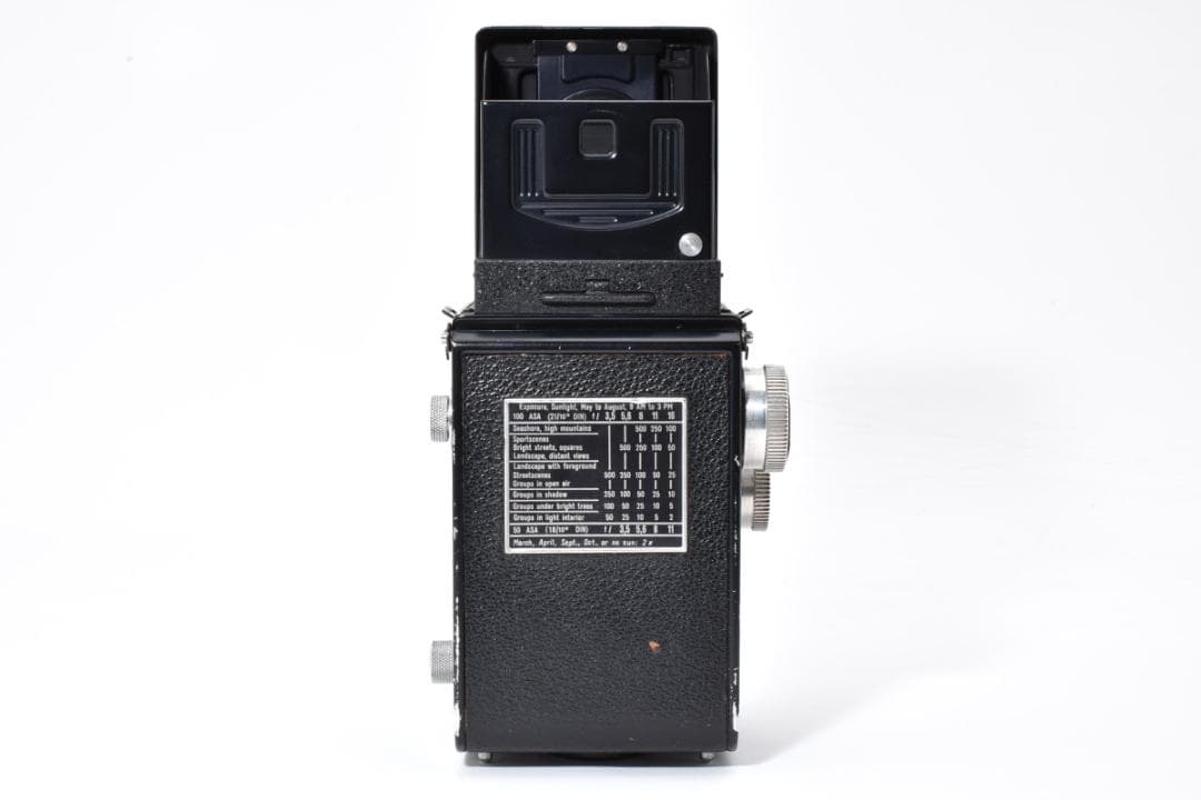 ROLLEICORD IV 二眼 Xenar75mm F3.2 全速OK 薄カビ