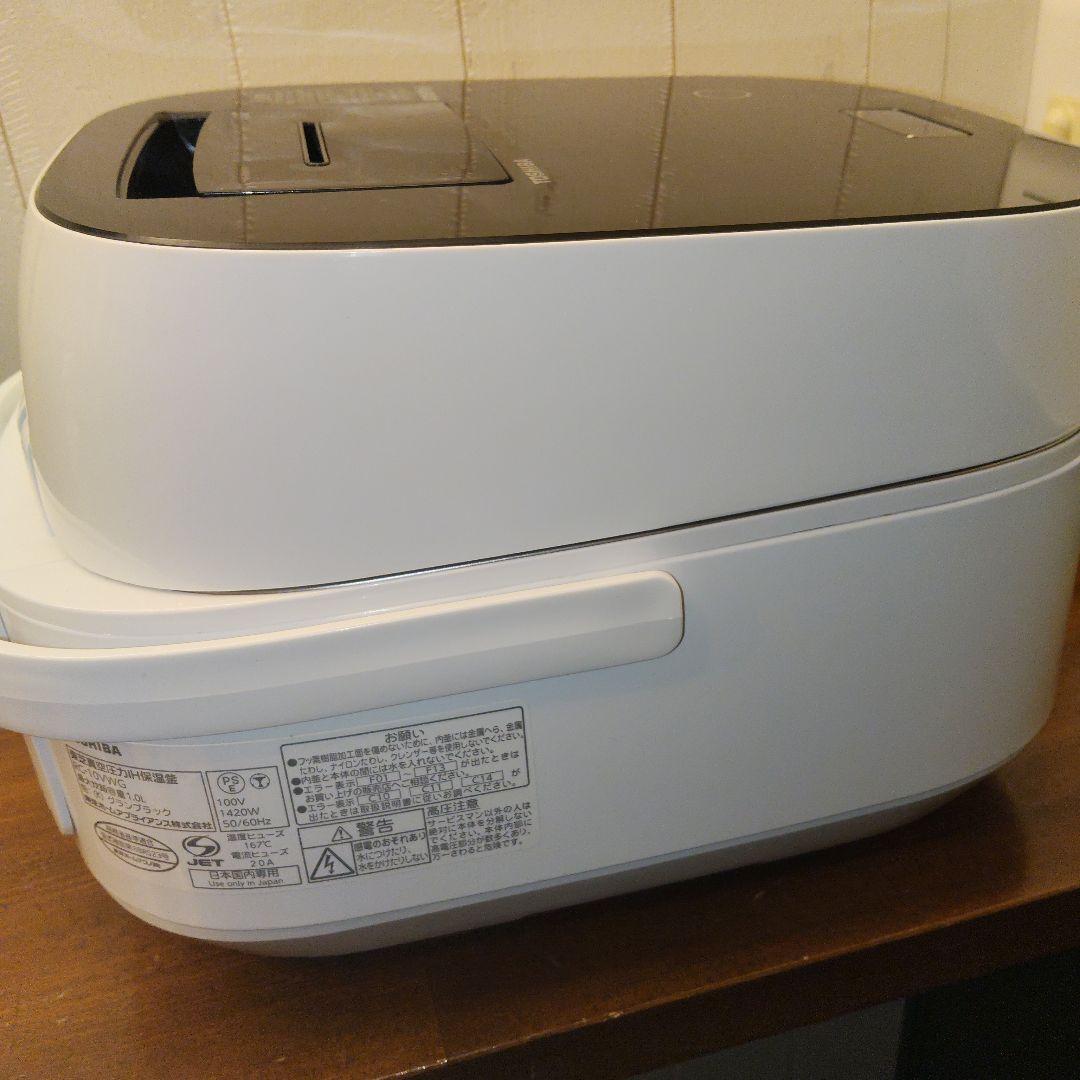 【美品】TOSHIBA 炊飯器 RC-10VWG