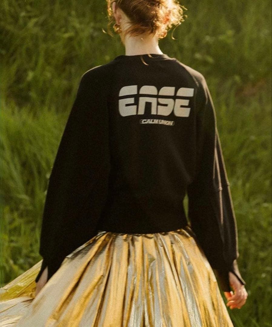 アダムエロペ　ADAM ET ROPE' スリットリブスウェット