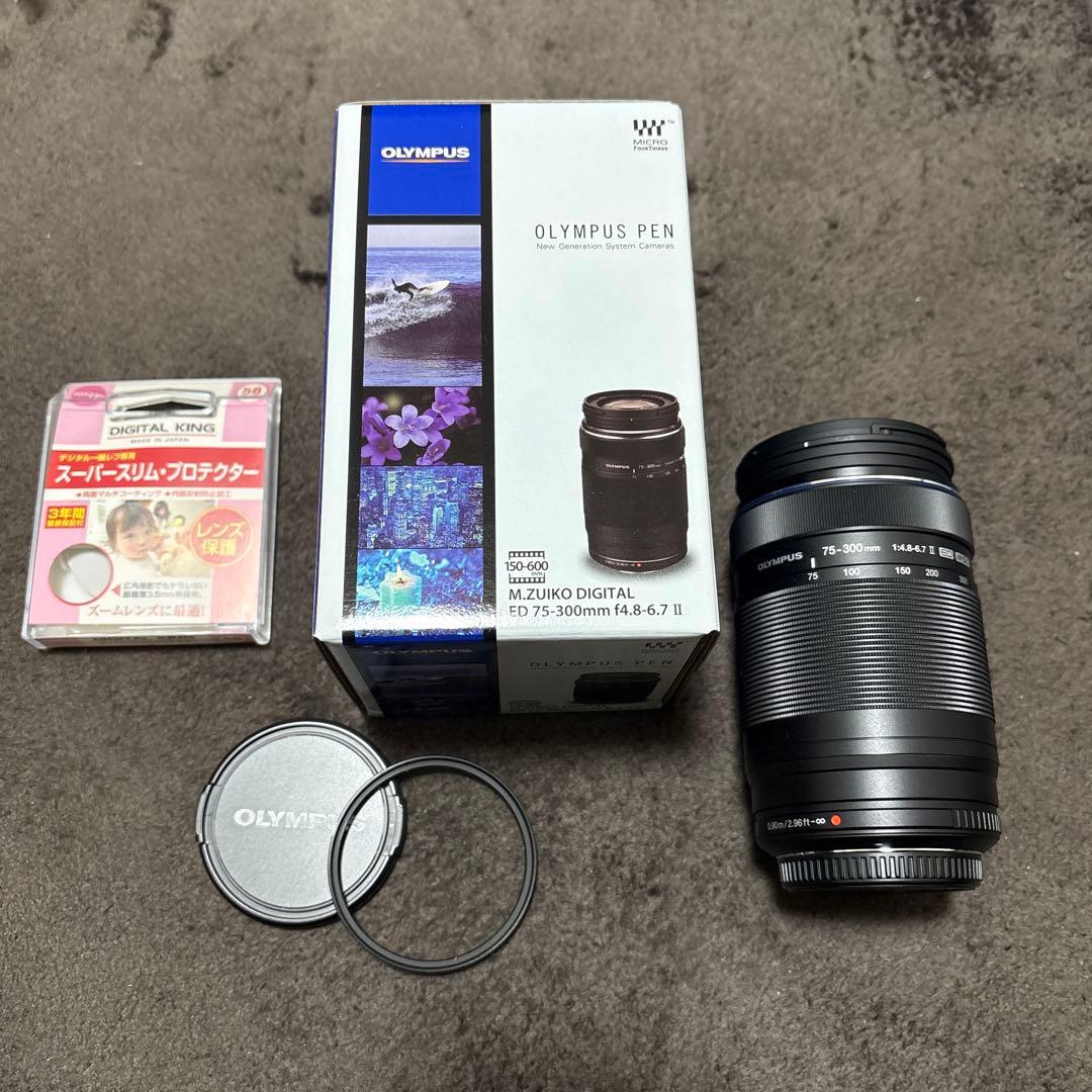 レンズ(ズーム) OLYMPUS M.ZUIKO DIGITAL ED 75-300mm