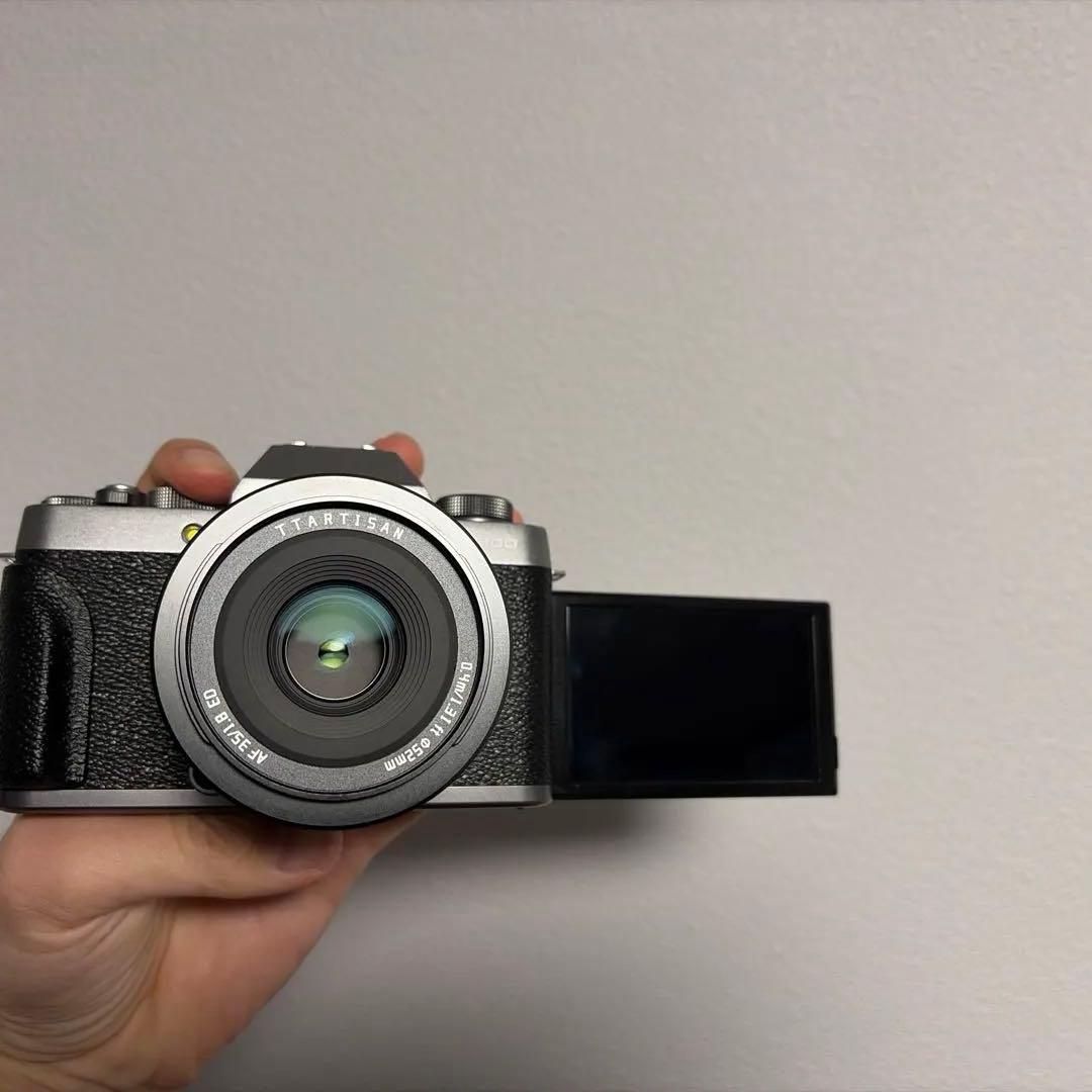 Fujifirm X-T100 ダークブラウン&TTartisan40mmセット