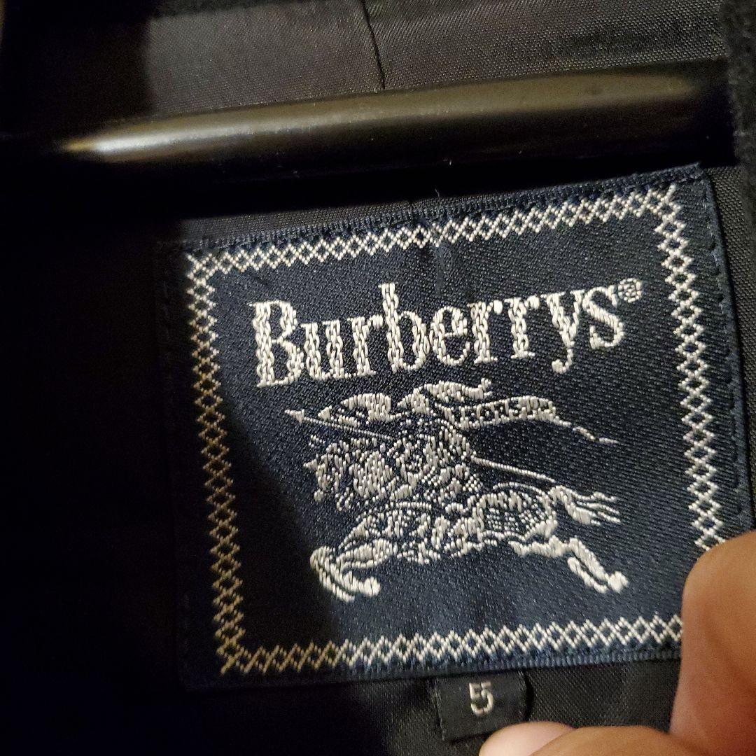 Burberrys ブラック ウール ピーコート サイズ5