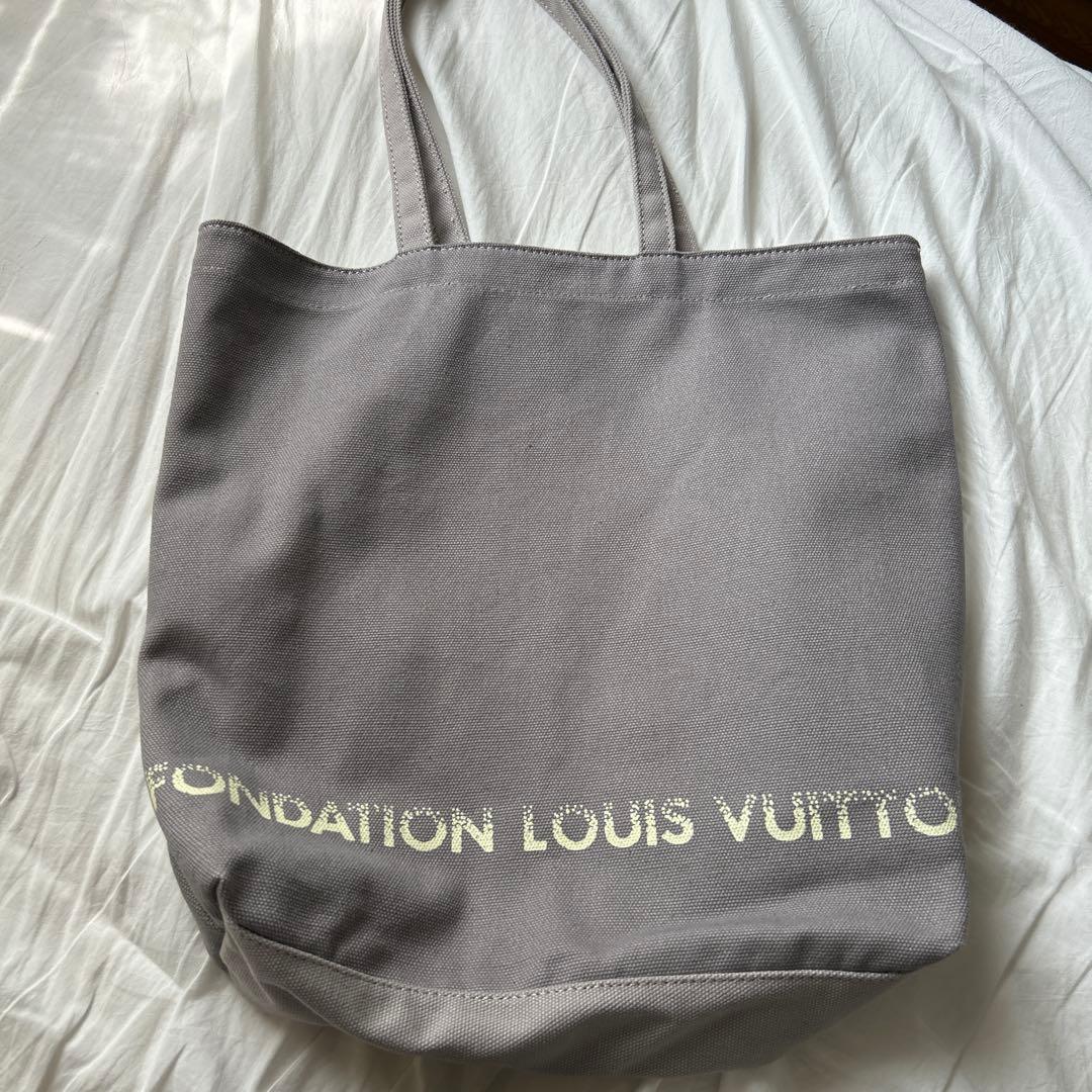 LOUIS VUITTON グレー トートバッグ