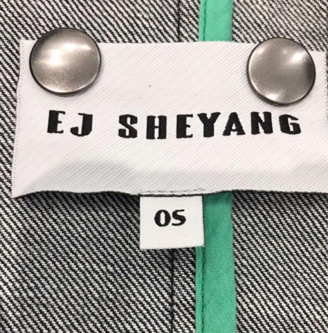 EJ SHEYANG デニムジップアップコート