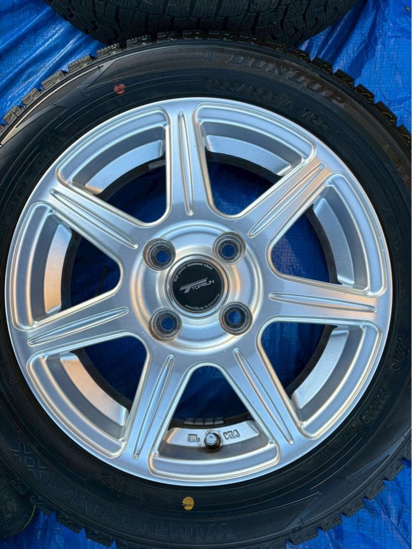 【⭐︎年末最終セール中⭐︎】ダンロップ155/65R14 タイヤ・ホイールセット