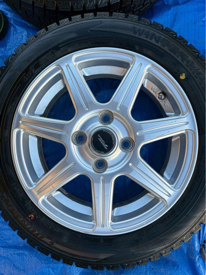 【⭐︎年末最終セール中⭐︎】ダンロップ155/65R14 タイヤ・ホイールセット