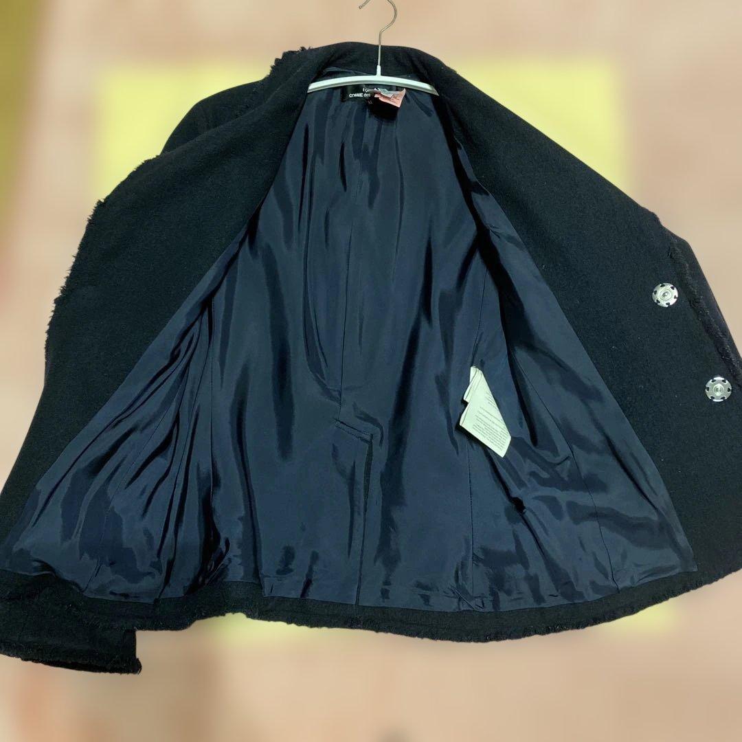 COMME des GARÇONS ネイビー テーラードジャケット M