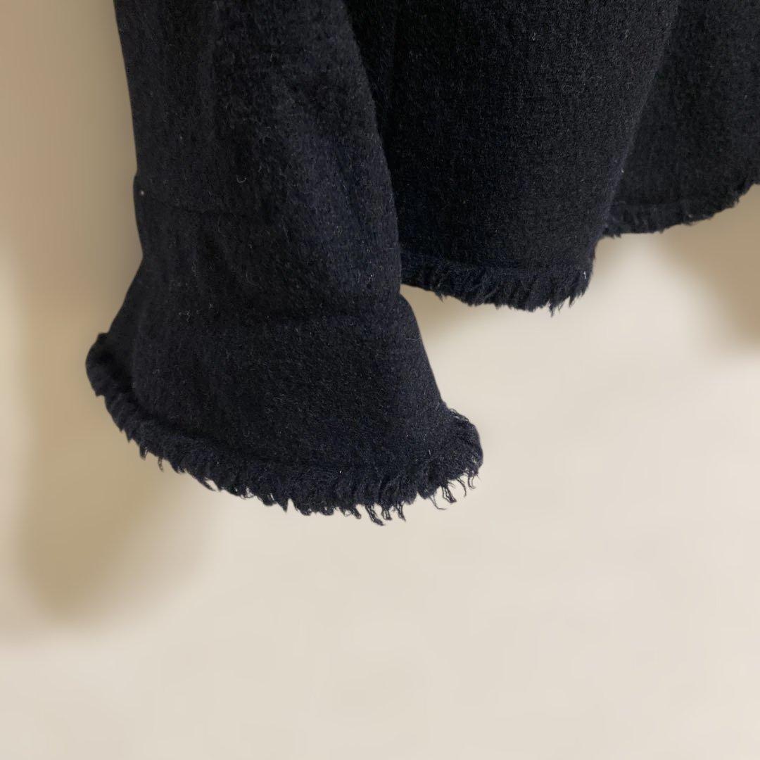 COMME des GARÇONS ネイビー テーラードジャケット M