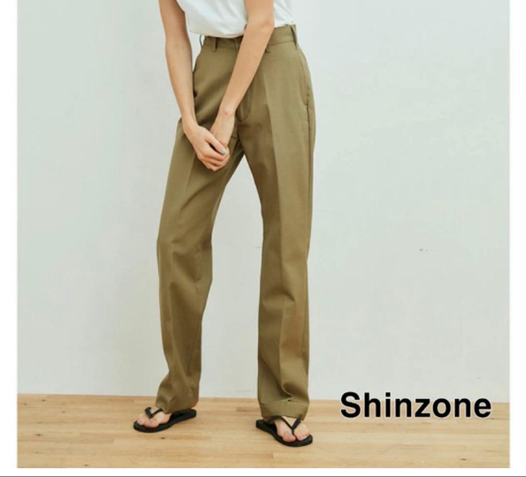THE SHINZONE 32 ハイウエストチノパンツ