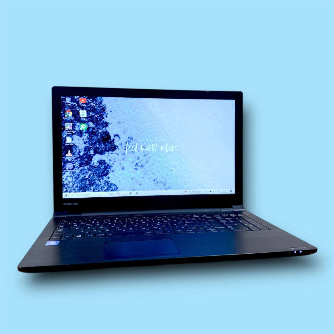 早い者勝ちの限定特価✨比較的状態良！SSD搭載の東芝ノートパソコン オフィス