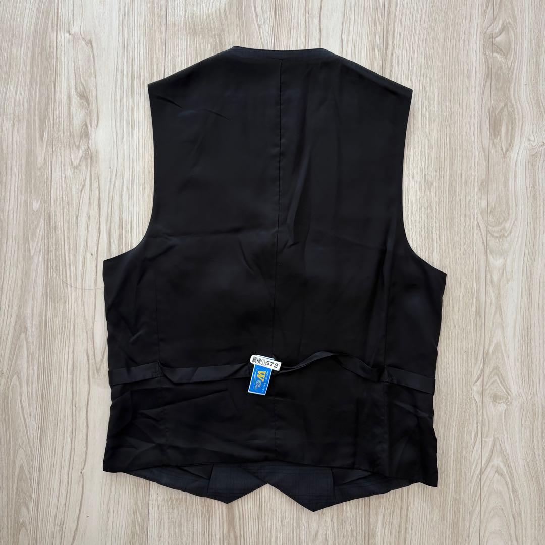 【美品】MAJI スリーピース スーツ A6 L チャコール チェック シルク混