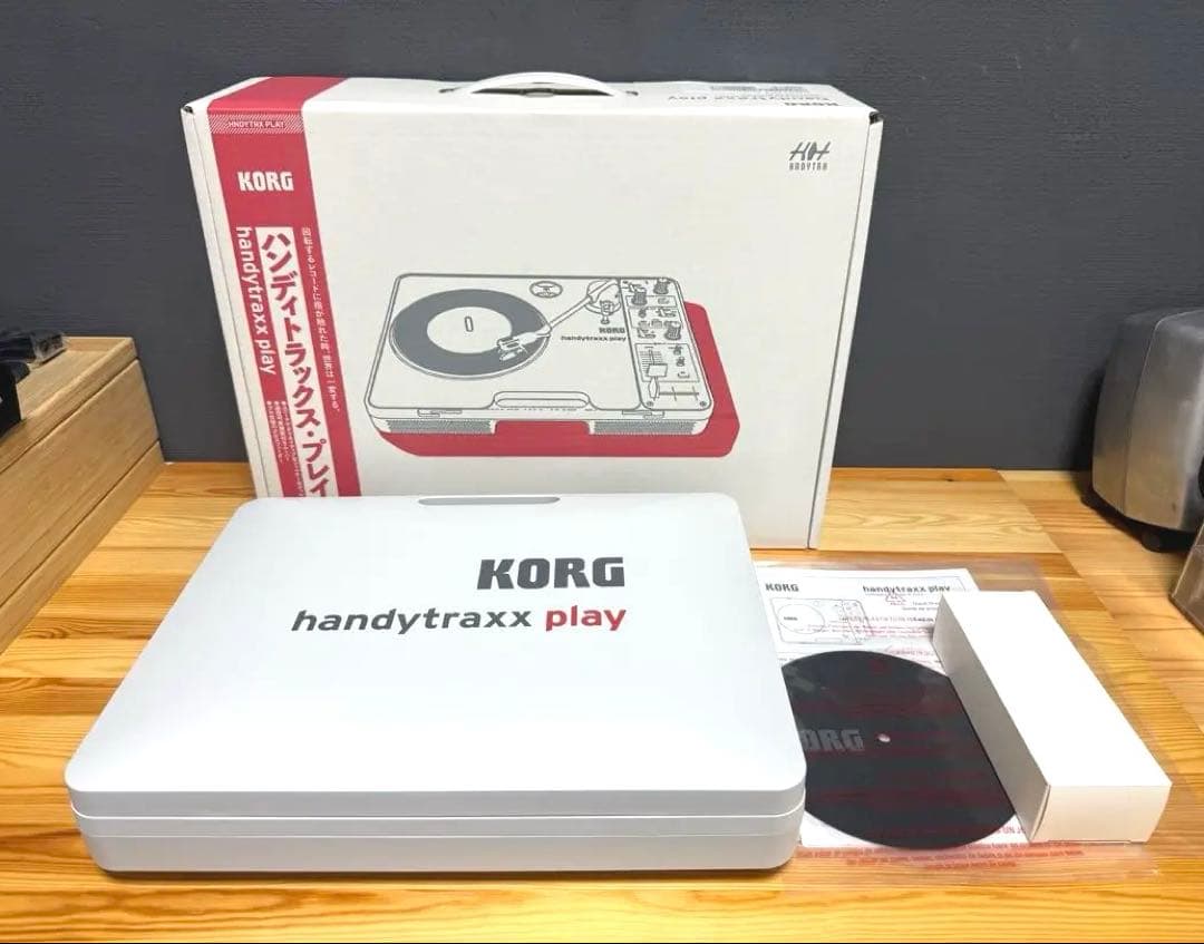 【新品未使用】 KORG handytraxx play ターンテーブル