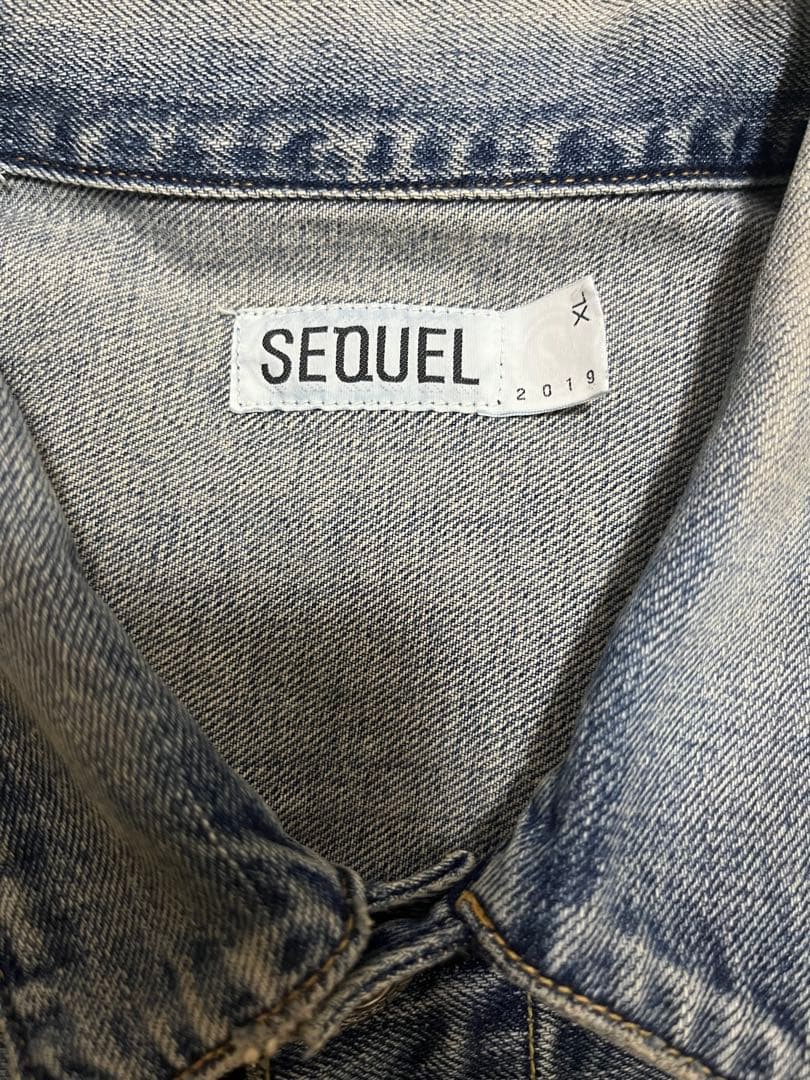 SEQUEL FRAGMENT DENIM JACKET XL 藤原ヒロシ