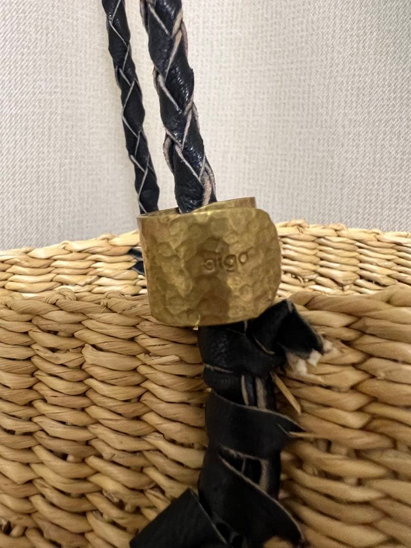 【新品】biga カゴバッグ ボルガバスケットショルダーバッグ