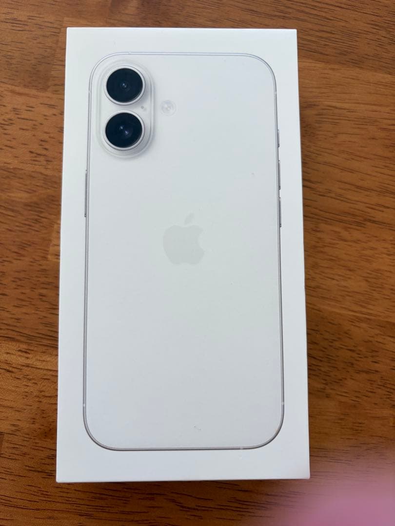 iPhone16 ホワイト 本体 256GB SIMフリー