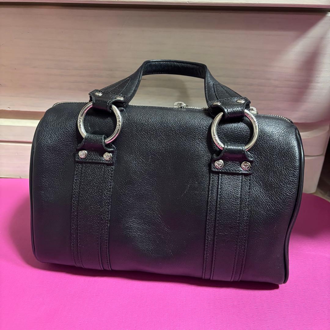 MCM ミニボストンバッグ　ブラック