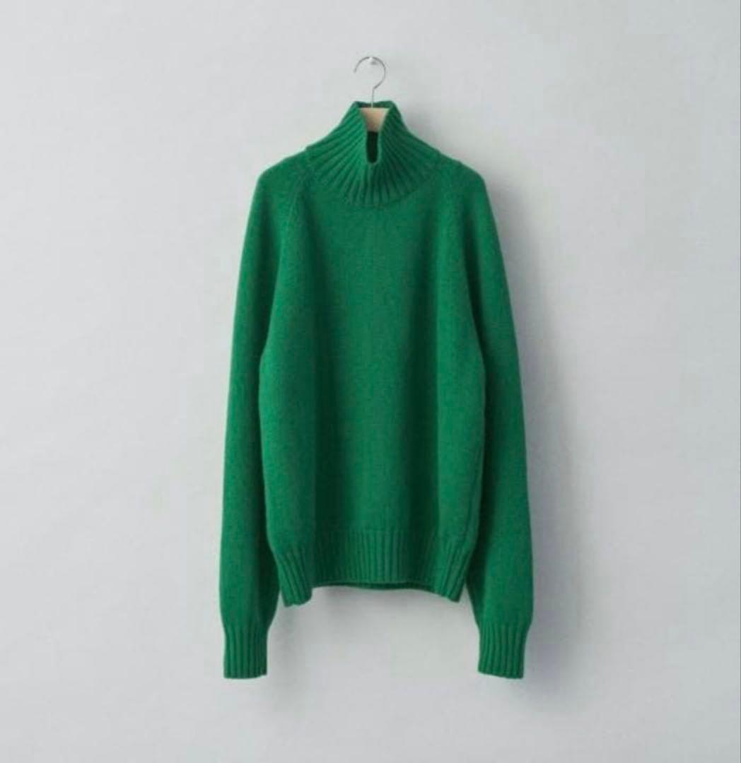 トップス stein EX FINE LAMBS LOOSE HIGH NECK