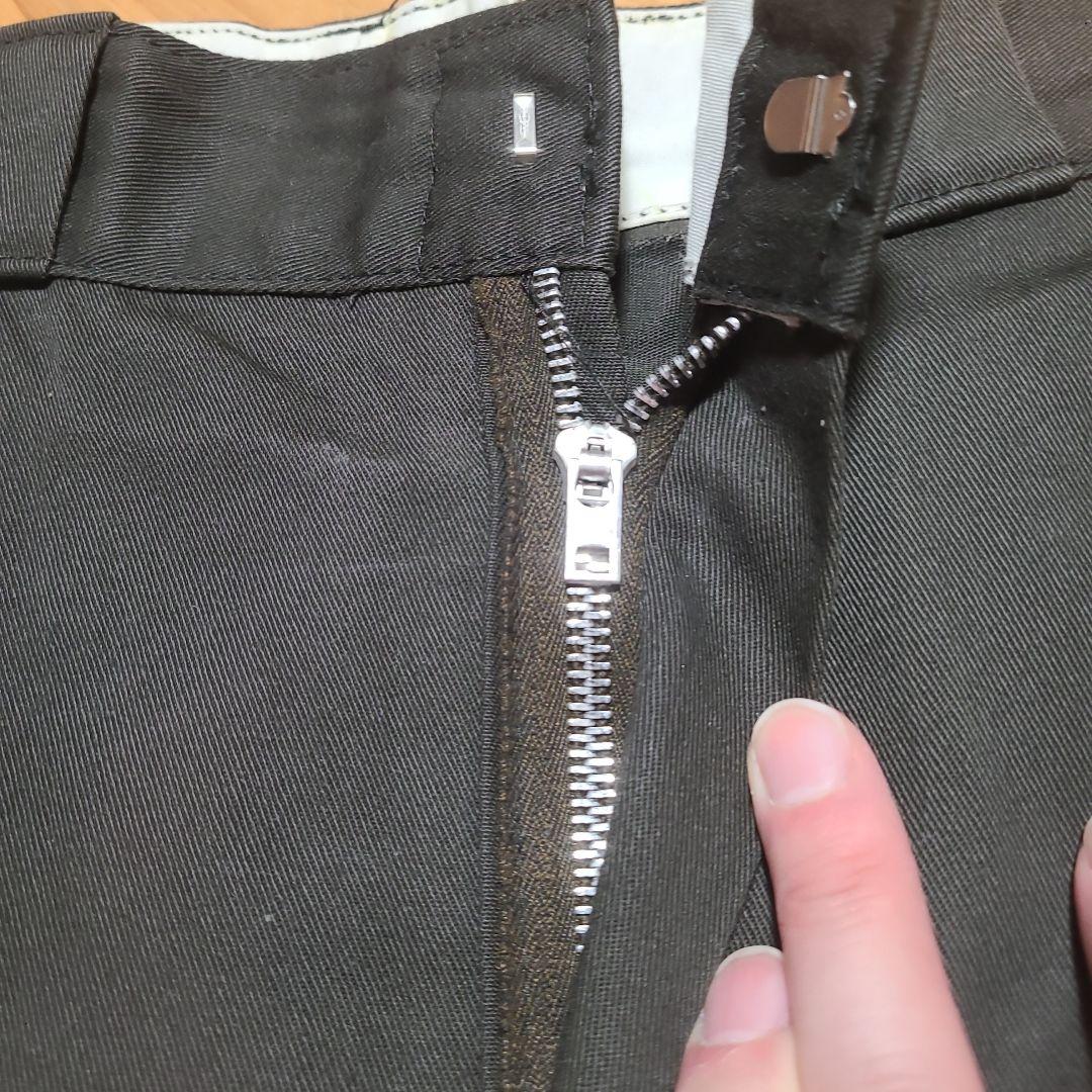 K*e様 超Special　Dickies 874 オリーブ　アルミジップ　チビ