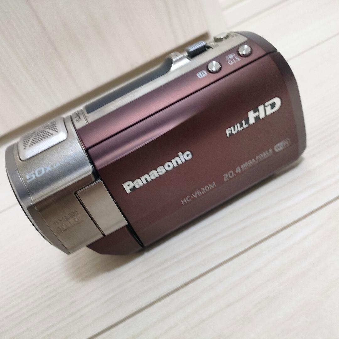 Panasonic HC-V620M WiFi ビデオカメラ パナソニック