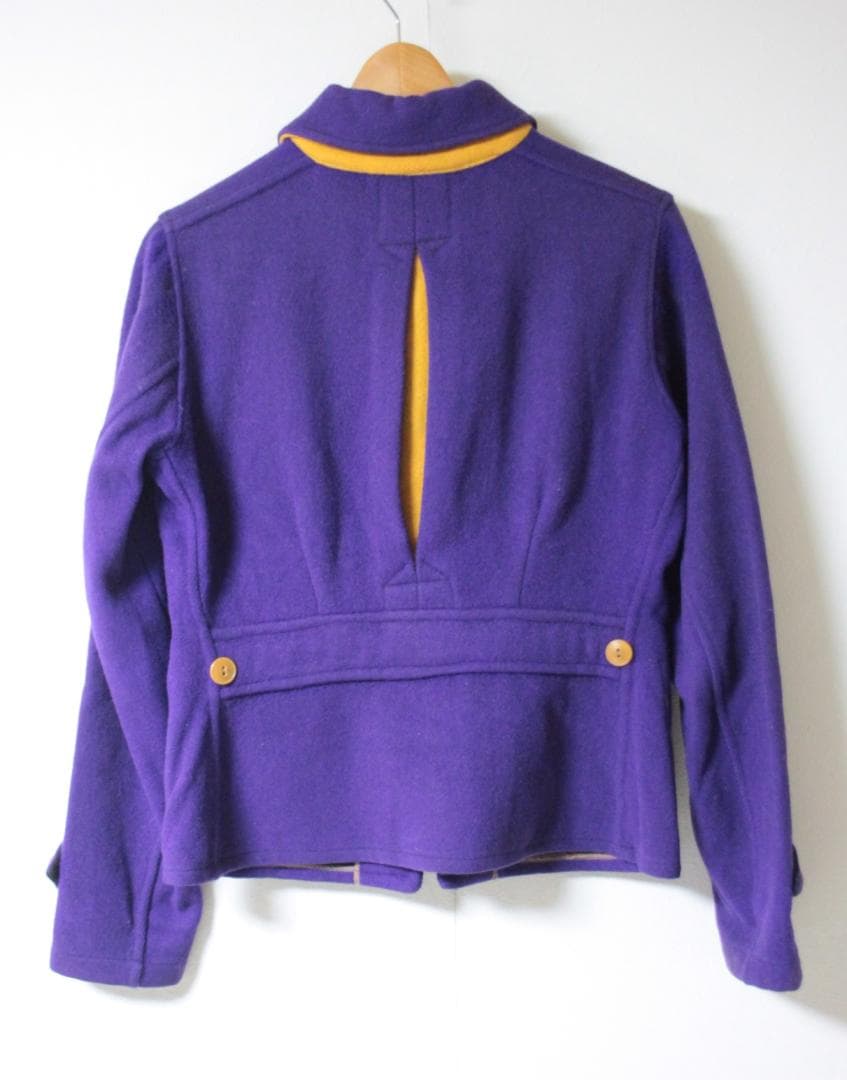 【40s ビンテージ】ツートーン ウール スポーツジャケット ピンチバック