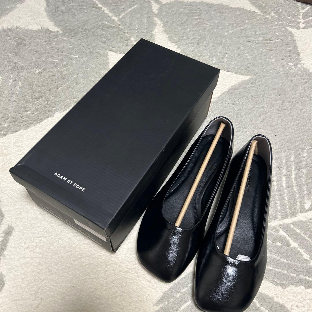 ADAM ET ROPE' / アダムエロペ　ラウンドフラットシューズ