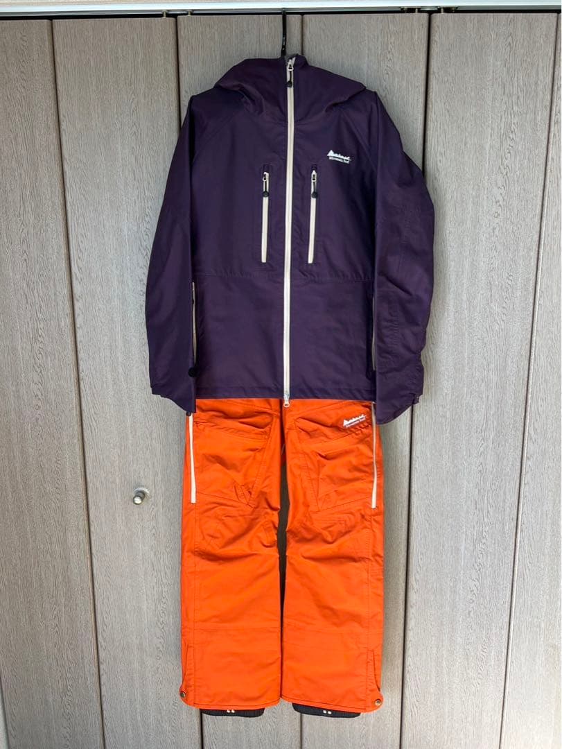 ミニミニ マウンテンサーフフリーライドジャケット、ビブパンツ