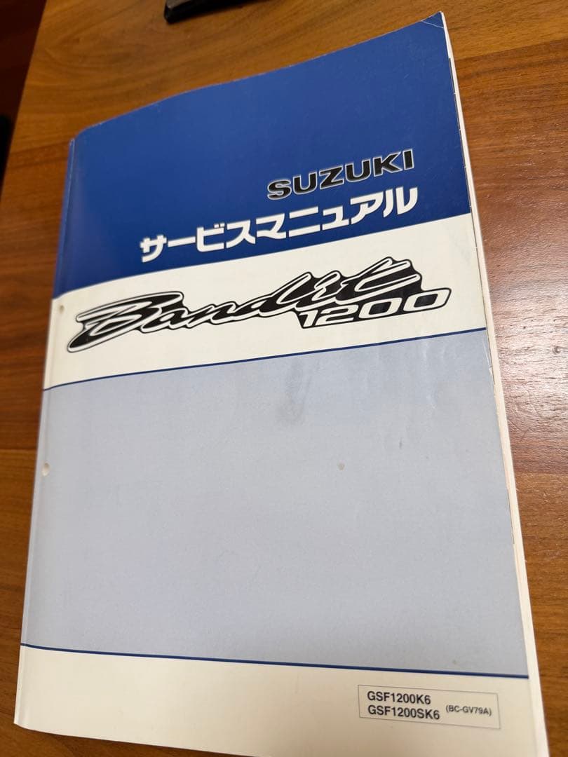 Suzuki Bandit 1200 サービスマニュアル