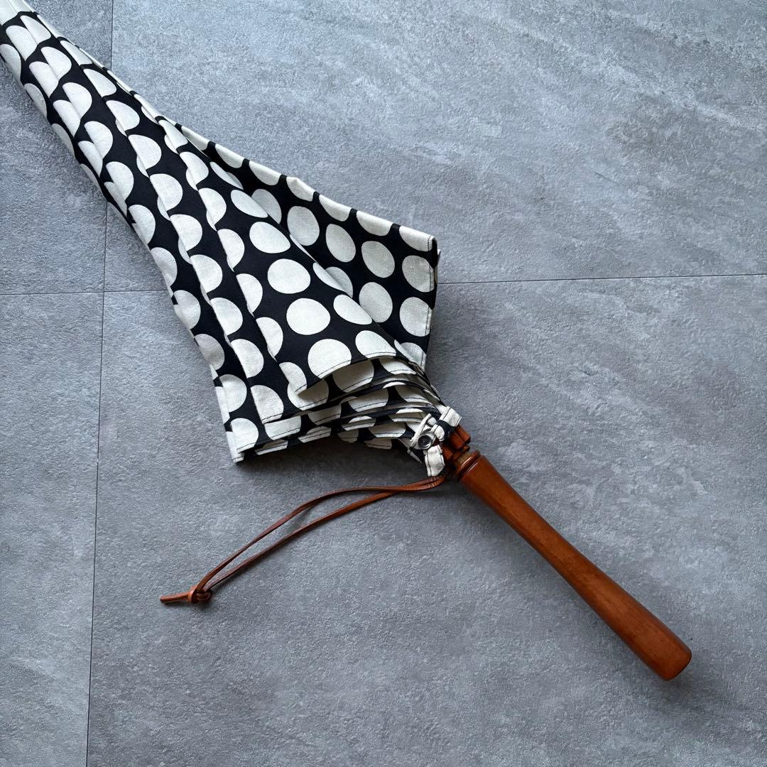 umbrella leaf ドット日傘
