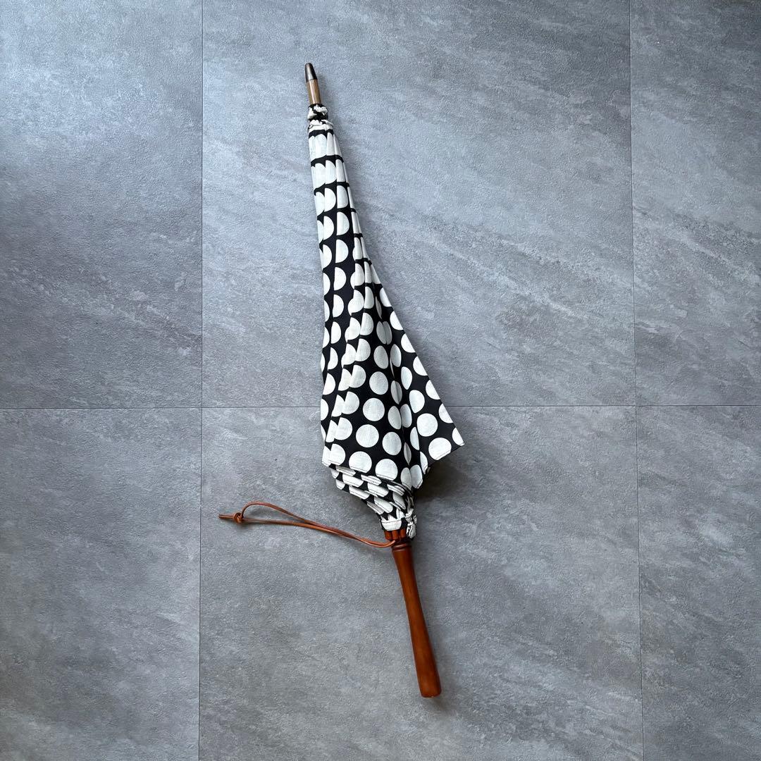 umbrella leaf ドット日傘