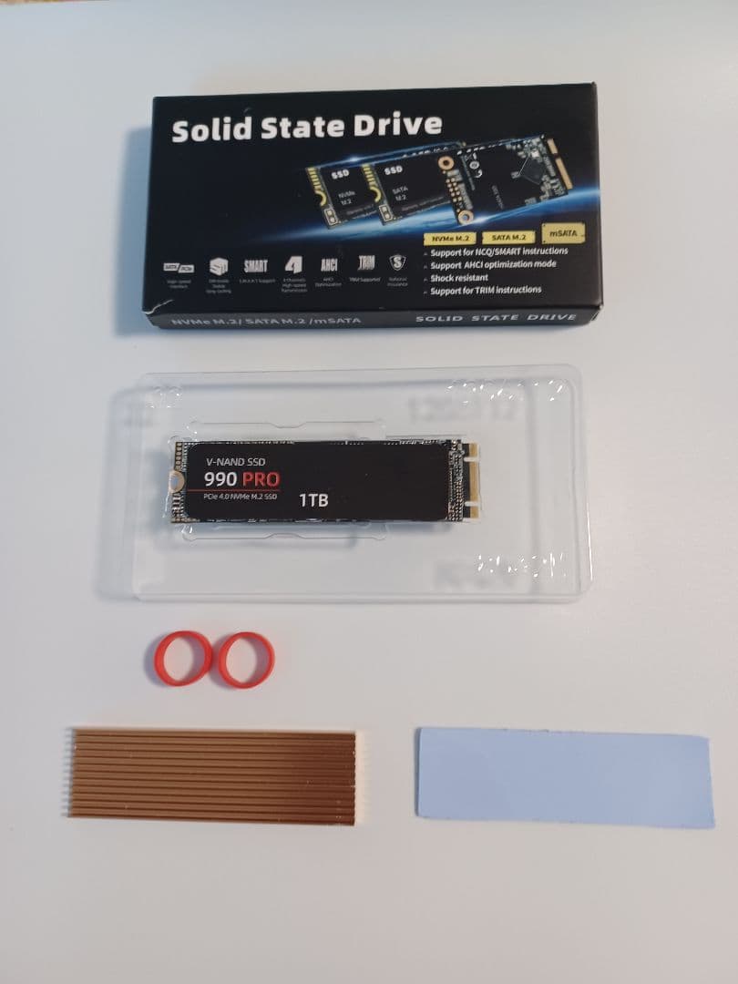 990PRO NGFF.M.2 1TB 高速伝送 SATA3.0