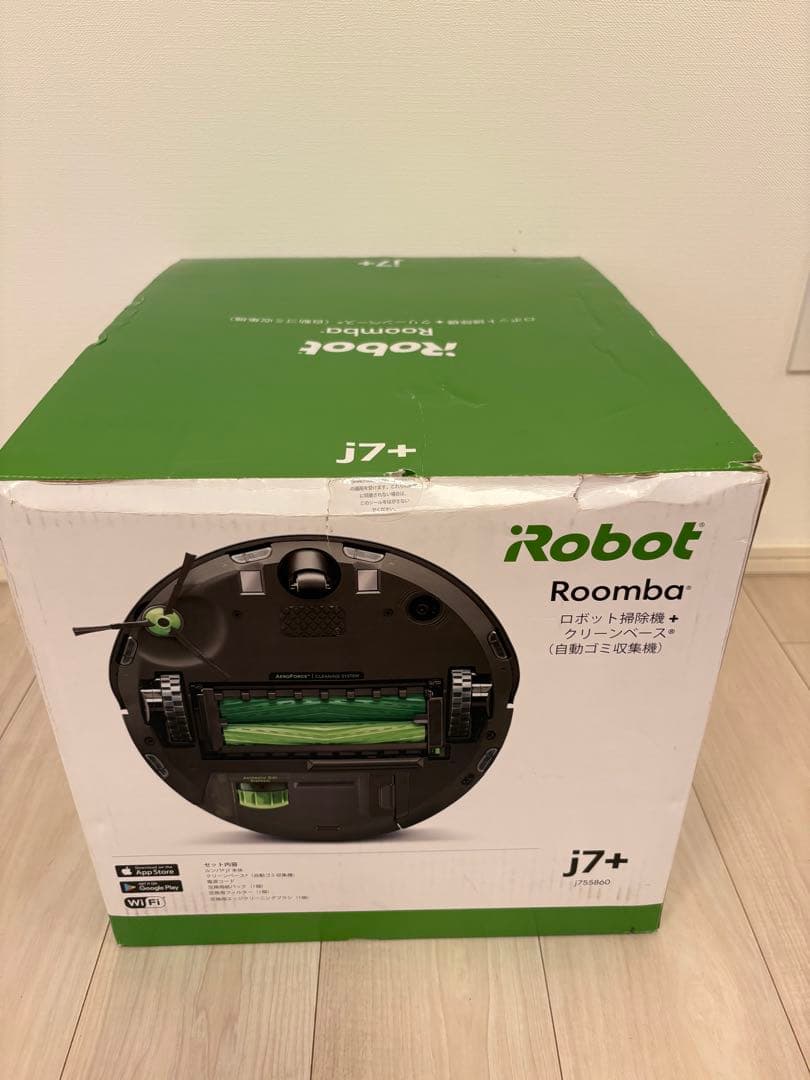 【美品】iRobot Roomba j7+ 本体