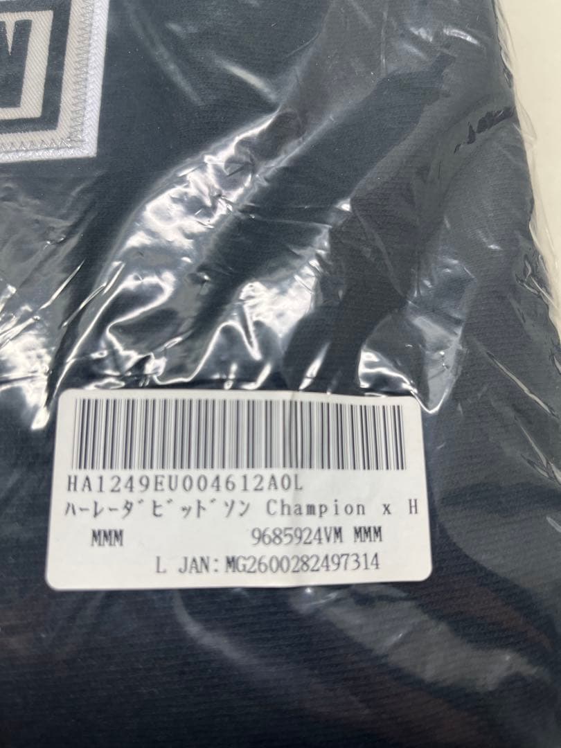 新品未使用！Champion × Harley-Davidson スウェット L