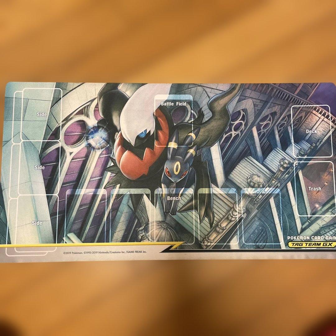 ポケモンカード　ブラッキー&ダークライ　プレイマット