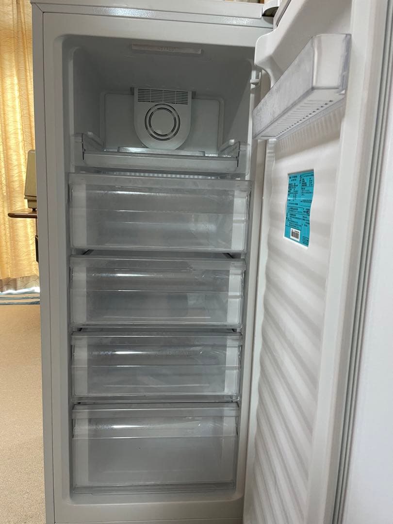 Haier 冷凍庫 JF-NUF138C 2022年製 説明書付