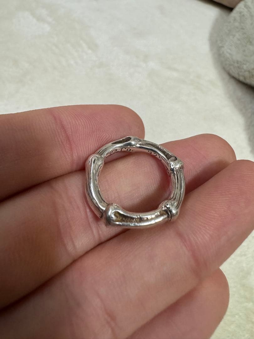 Tiffany シルバー925 バンブーリング（11号）