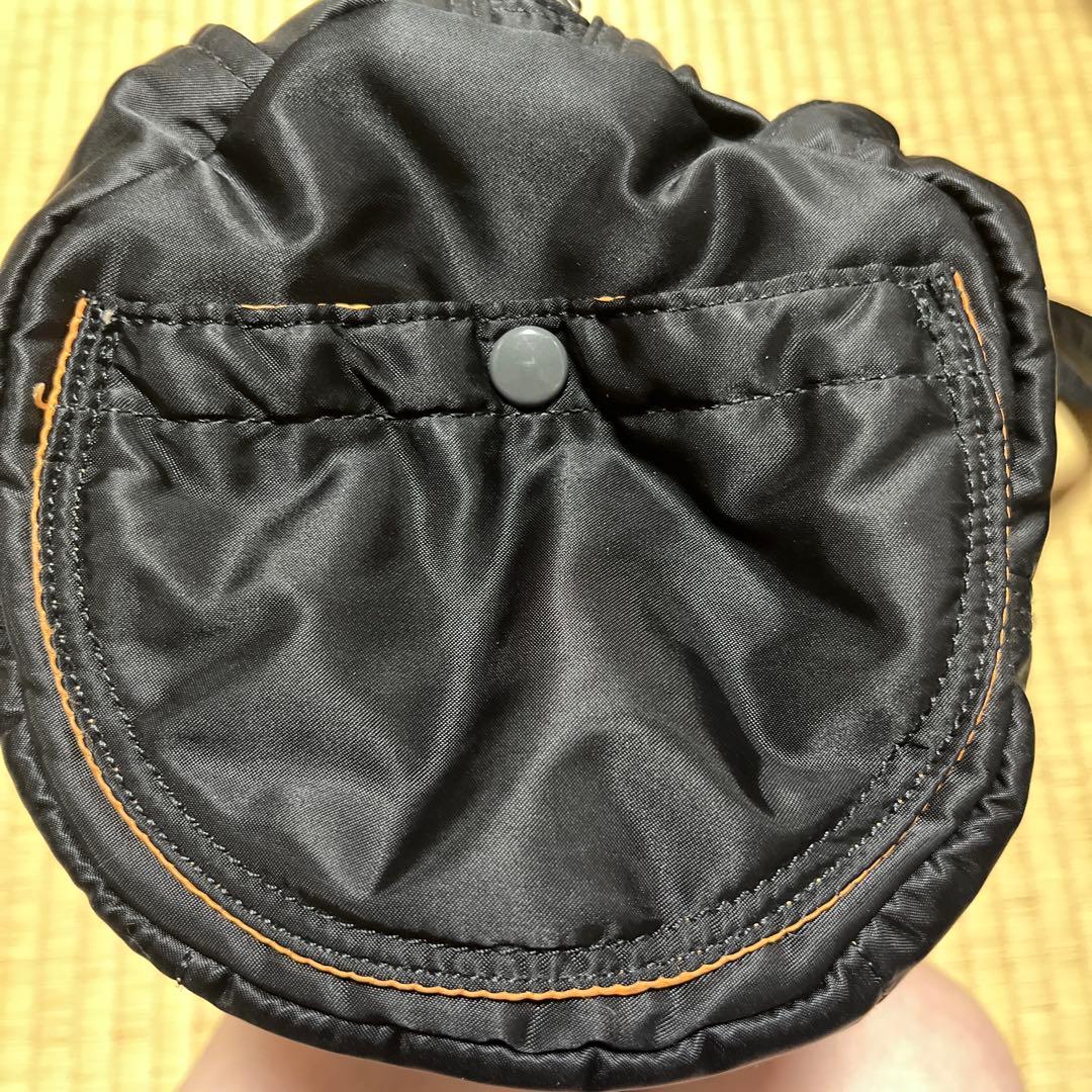 ポーター　タンカー　ドラムバッグ　黒