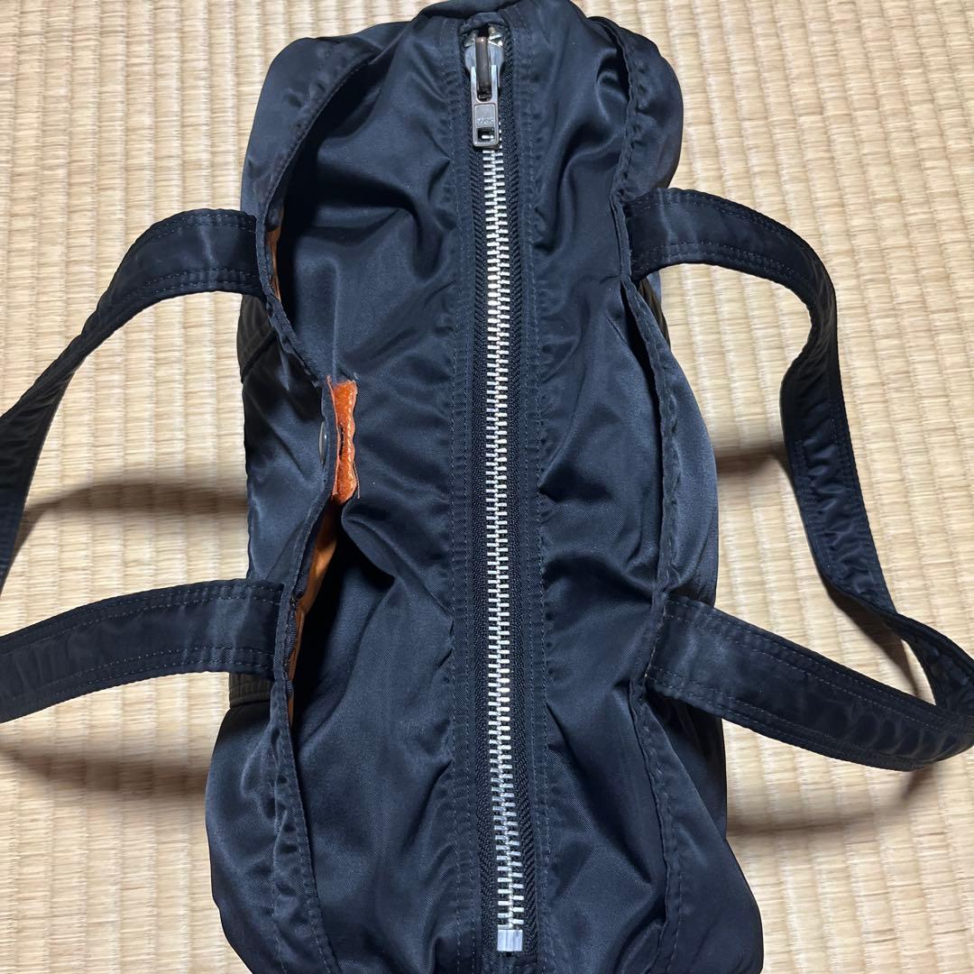 ポーター　タンカー　ドラムバッグ　黒