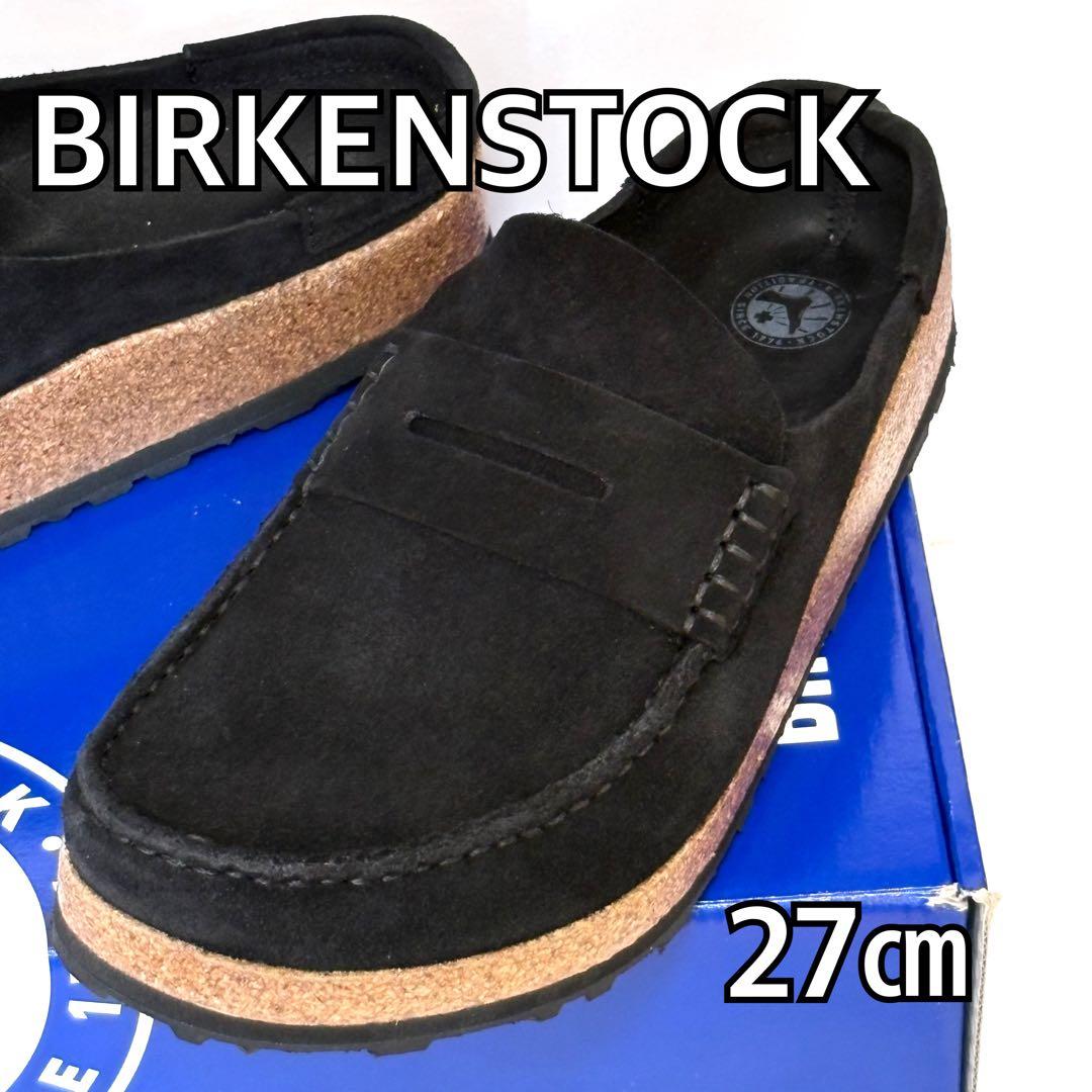 BIRKENSTOCK NAPLES ネープルス スエードサンダル BLACK