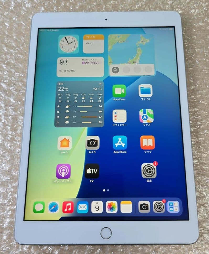 お*ー様 iPad 7◼️第7世代◼️Wi-Fi版◼️新品バッテリー◼️MF3N