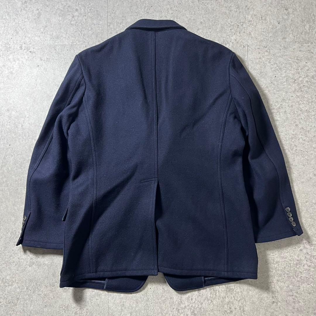 80s90s Polo by Ralph Laurenワッペン ブレザー L 紺