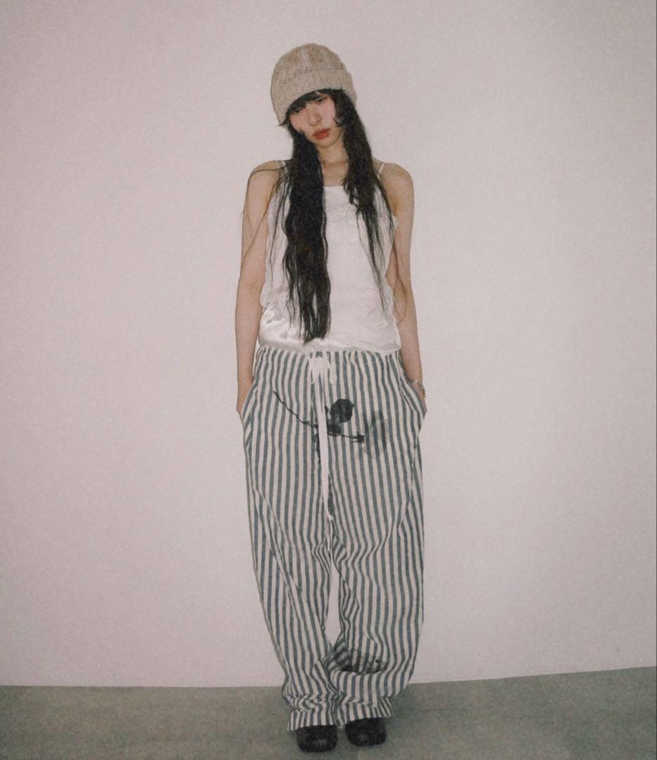 igi グラフィックプリントパジャマパンツ