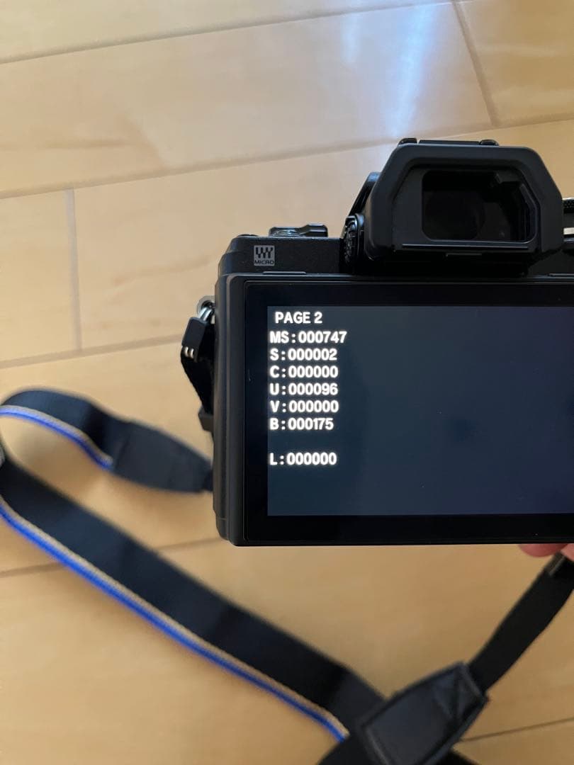 オリンパスOM-D E-M10 MarkⅢ ダブルズーム【シャッター回数747】